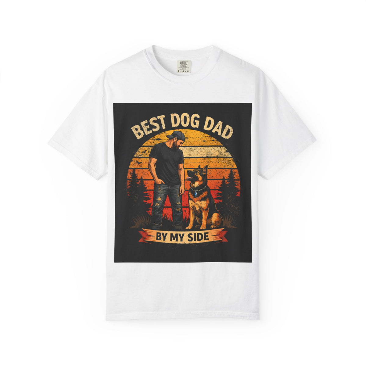 Best Dog Dad German Shepherd T-Shirt | Dog Dad Shirt | Gift for German Shepherd Owners