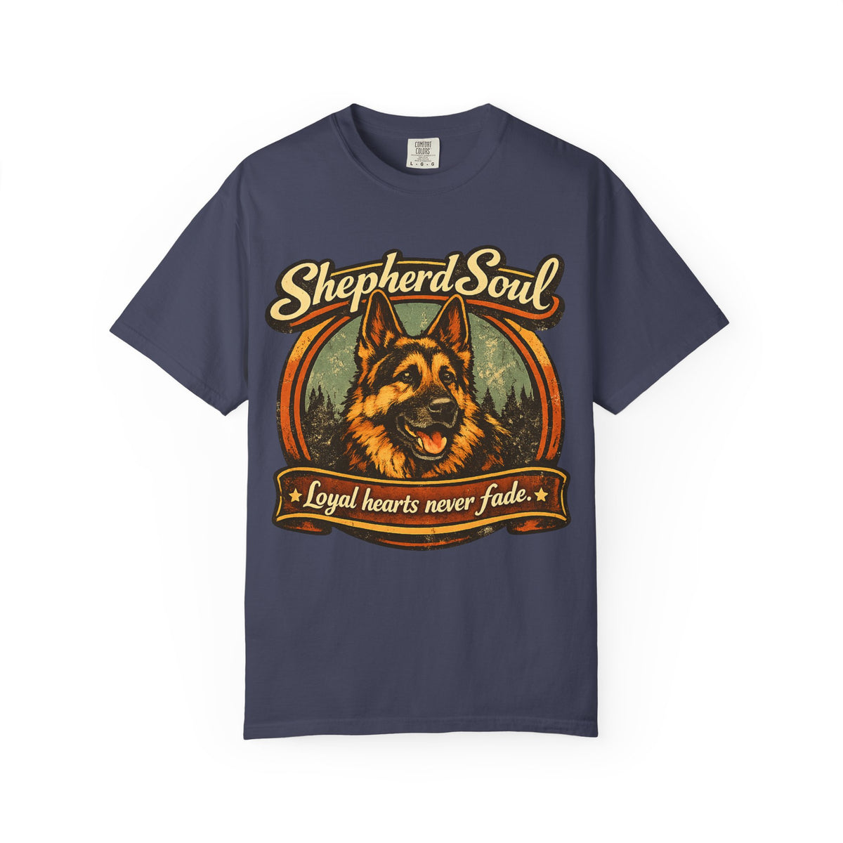 Shepherd Soul T-Shirt | Loyal Hearts Never Fade German Shepherd Shirt