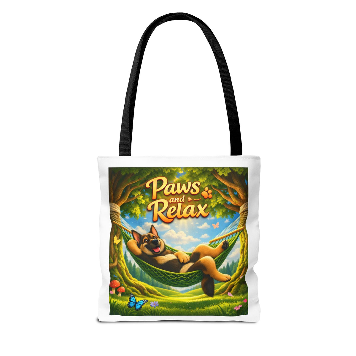 German Shepherd Tote Bag | Paws and Relax | Dog Lover Gift Bag