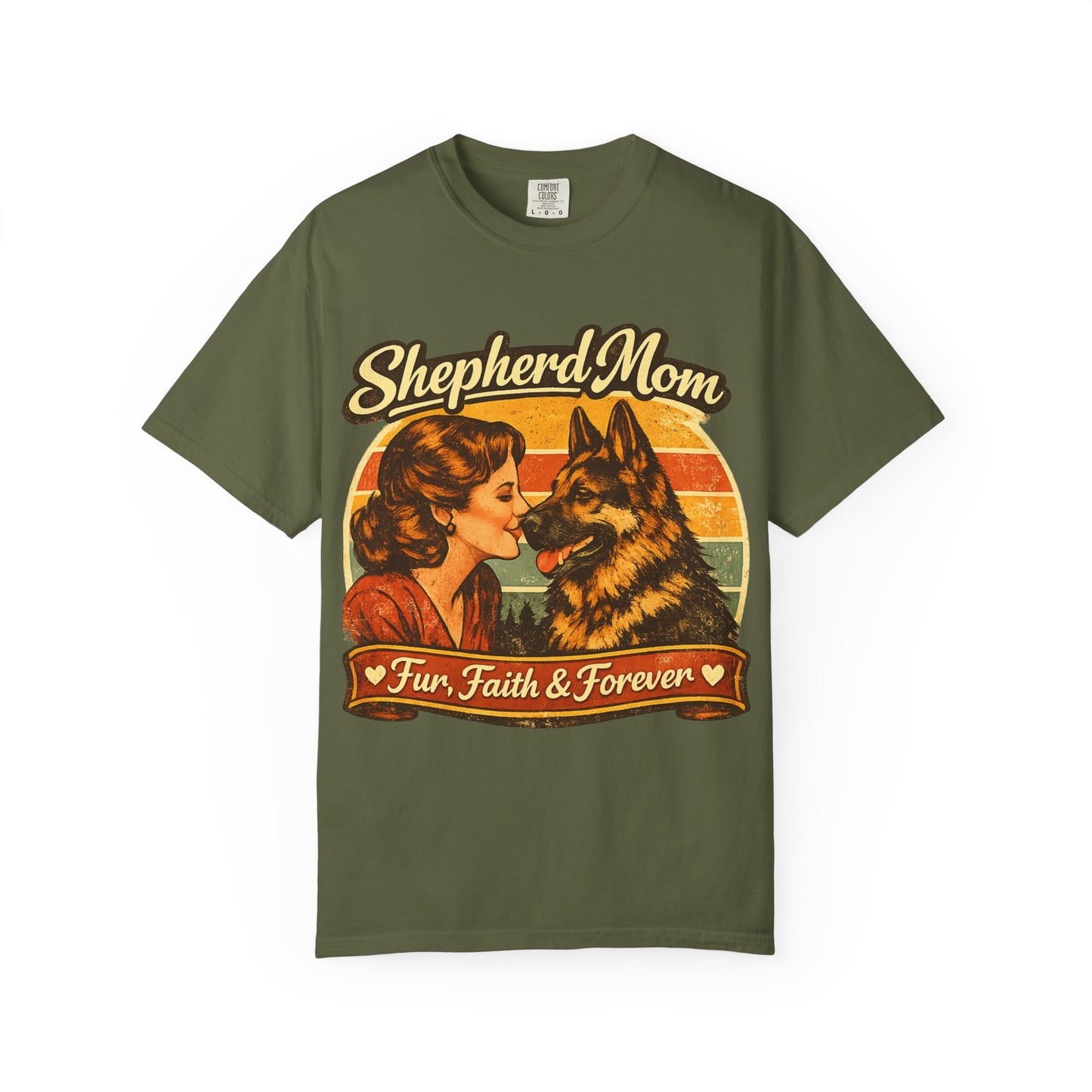 Shepherd Mom German Shepherd T-Shirt | Dog Mom Shirt | Gift for German Shepherd Owners