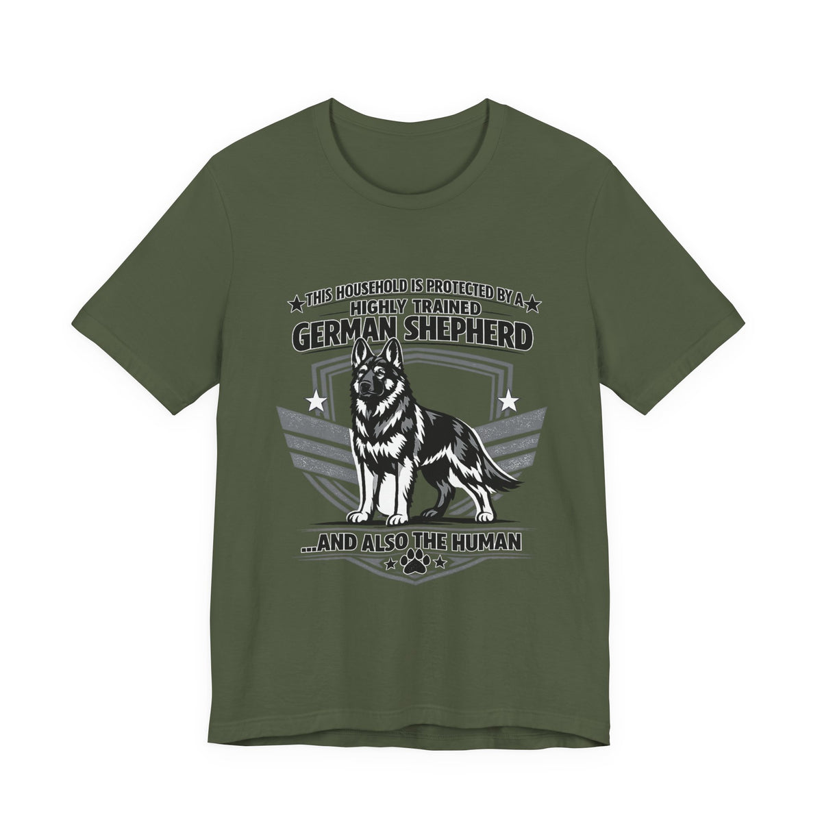 Funny German Shepherd T-Shirt | Highly Trained German Shepherd Dog Lover Shirt