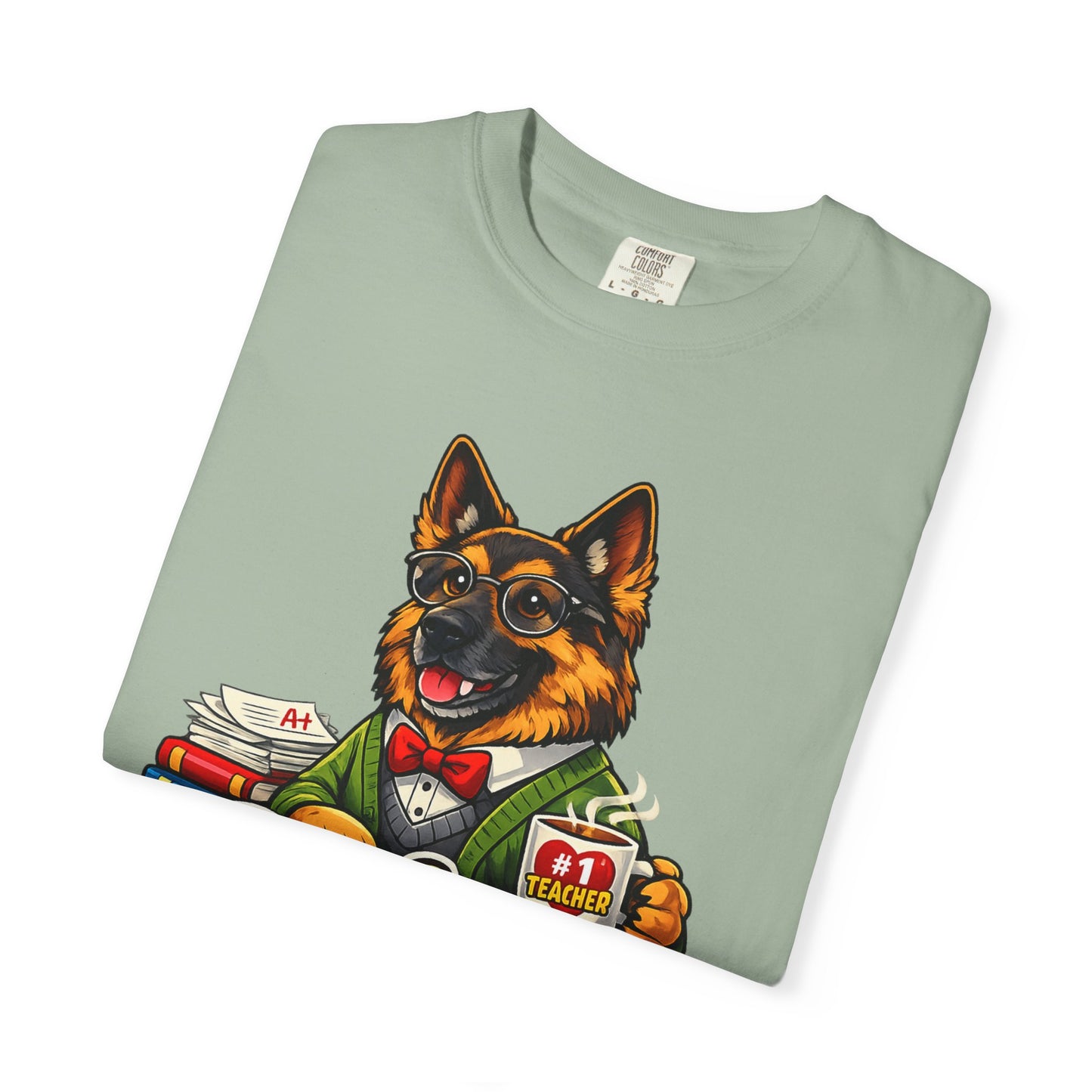 Pawfessor of Patience T-Shirt | German Shepherd Teacher Design