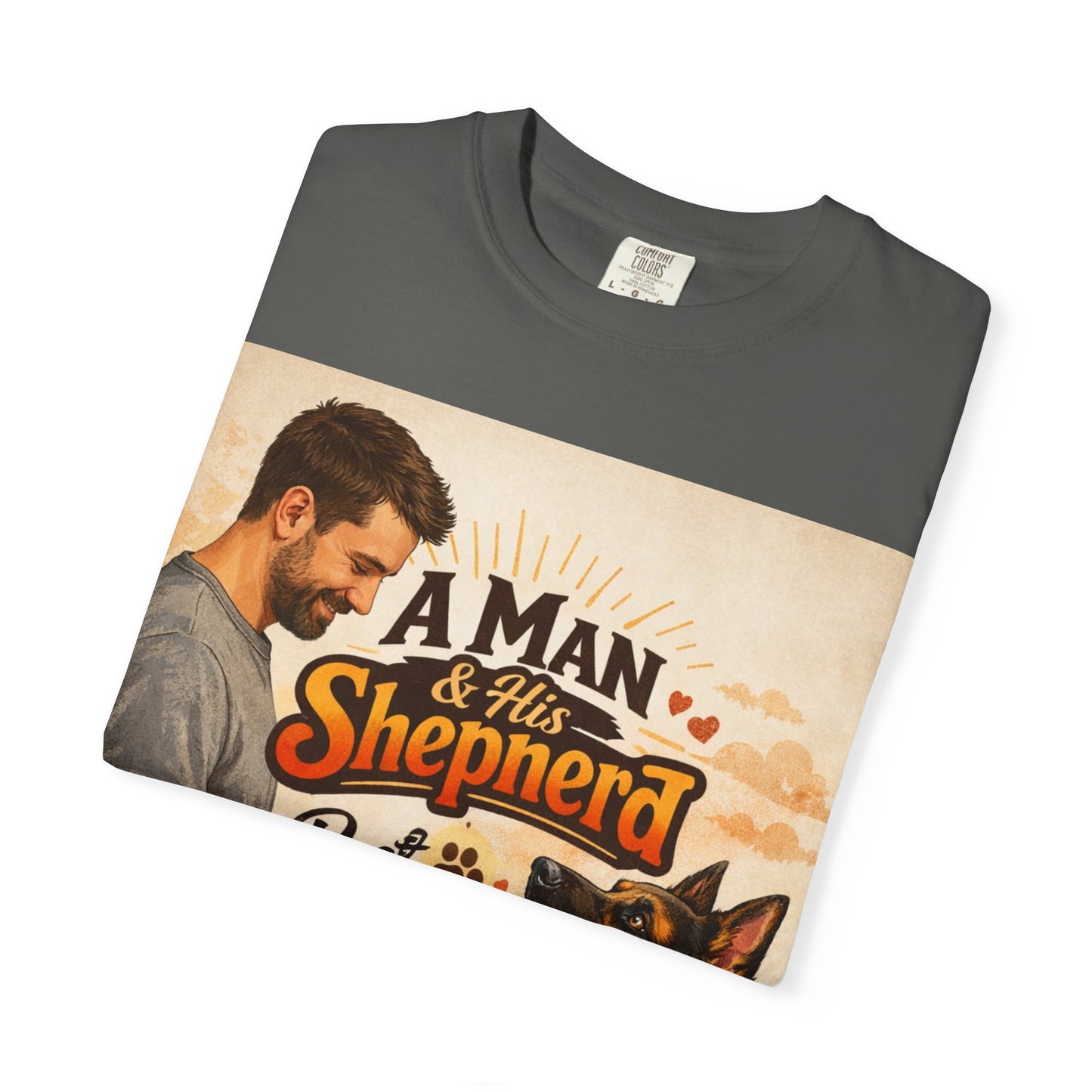 A Man & His Shepherd Best Friends for Life T‑Shirt — German Shepherd Dog Lover Tee
