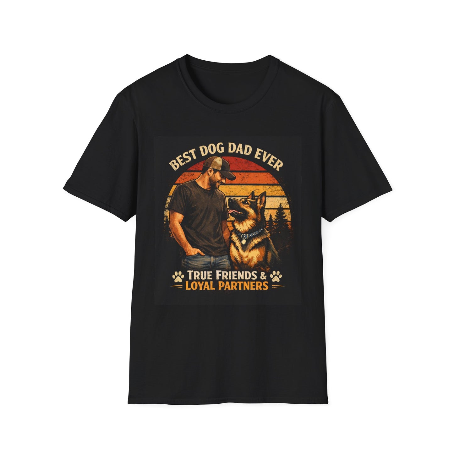 Best Dog Dad Ever T-Shirt | Dog Dad Shirt, German Shepherd Tee
