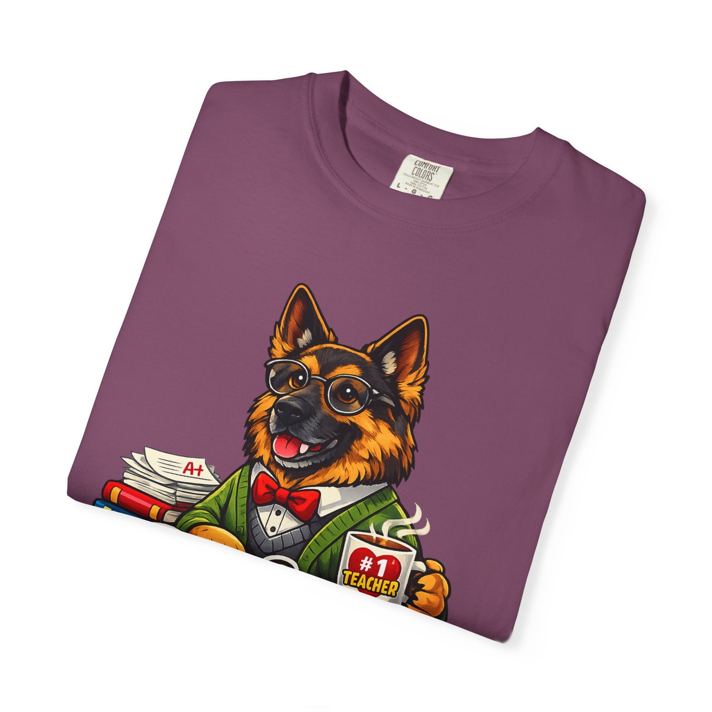 Pawfessor of Patience T-Shirt | German Shepherd Teacher Design