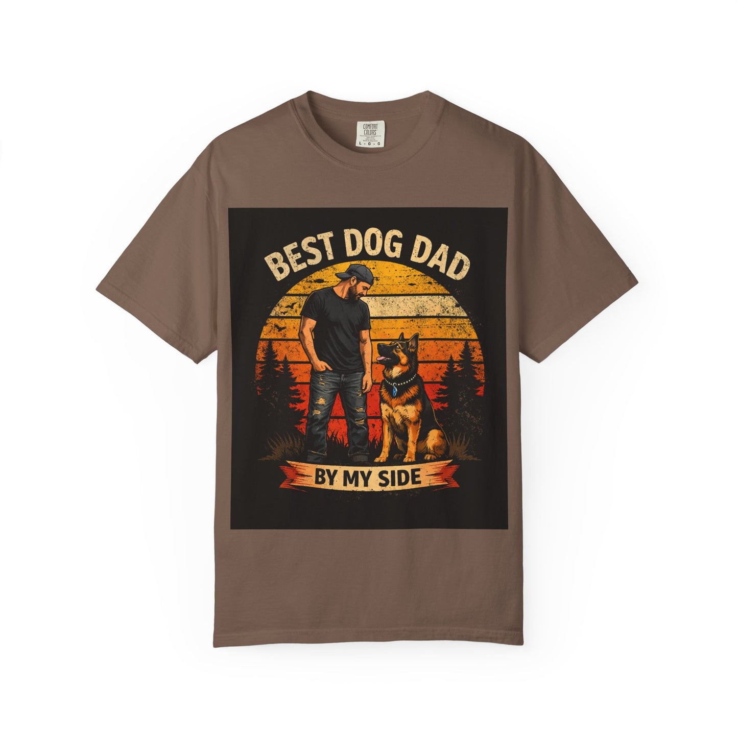 Best Dog Dad German Shepherd T-Shirt | Dog Dad Shirt | Gift for German Shepherd Owners
