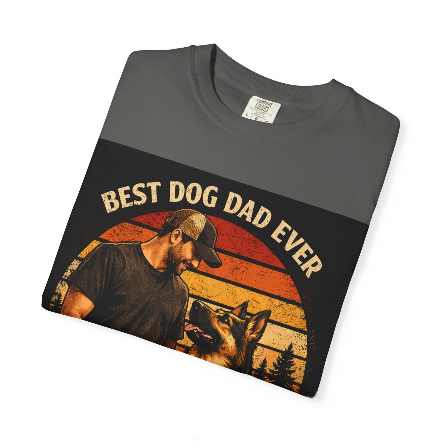 Best Dog Dad Ever T-shirt | True Friends & Loyal Partners graphic tee