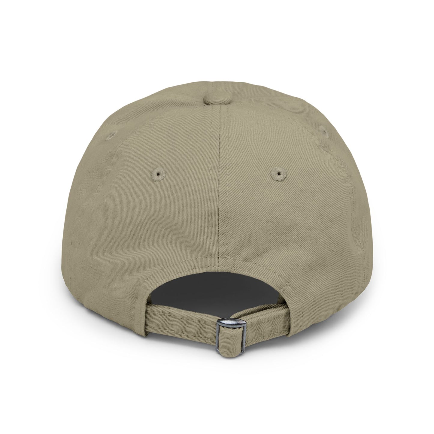 Dad and Dog Distressed Cap — Veteran/First Responder Tribute Hat