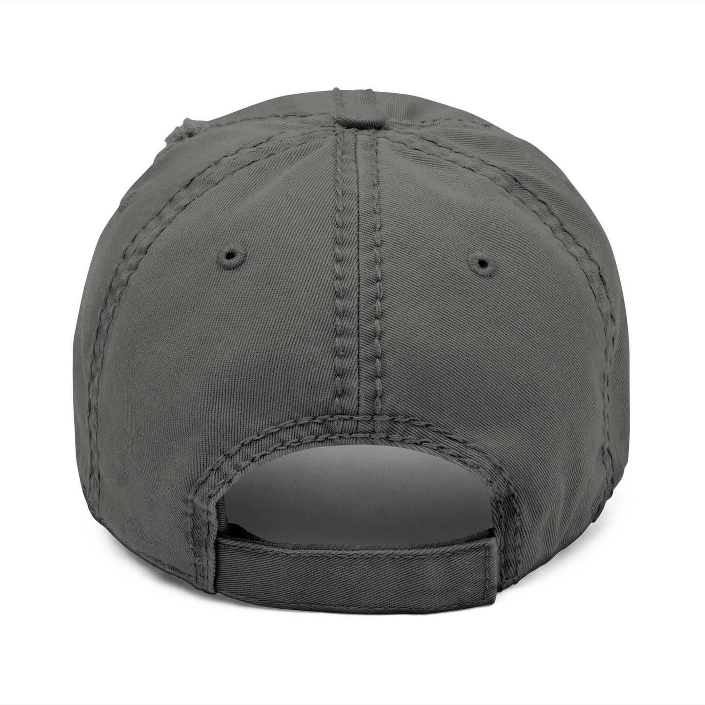 Distressed Embroidered Dad Hat — Tactical K9 Logo Cap