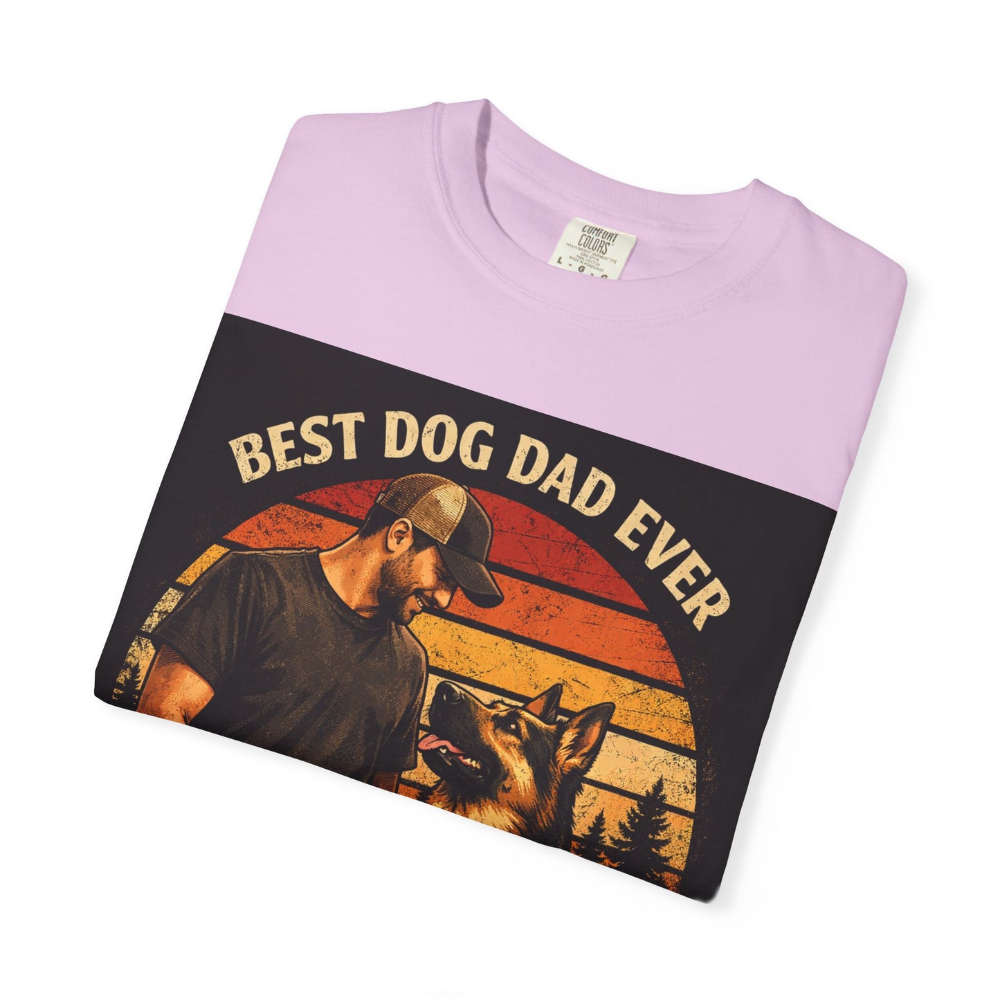 Best Dog Dad Ever T-shirt | True Friends & Loyal Partners graphic tee