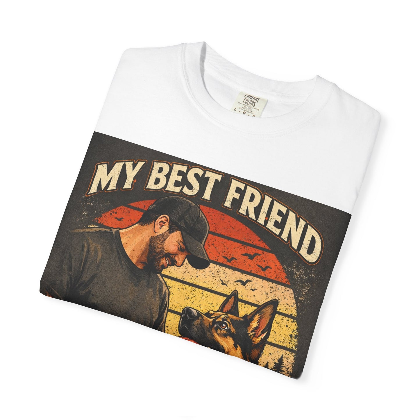 My Best Friend Has Paws T-Shirt | Dog Lover Graphic Tee
