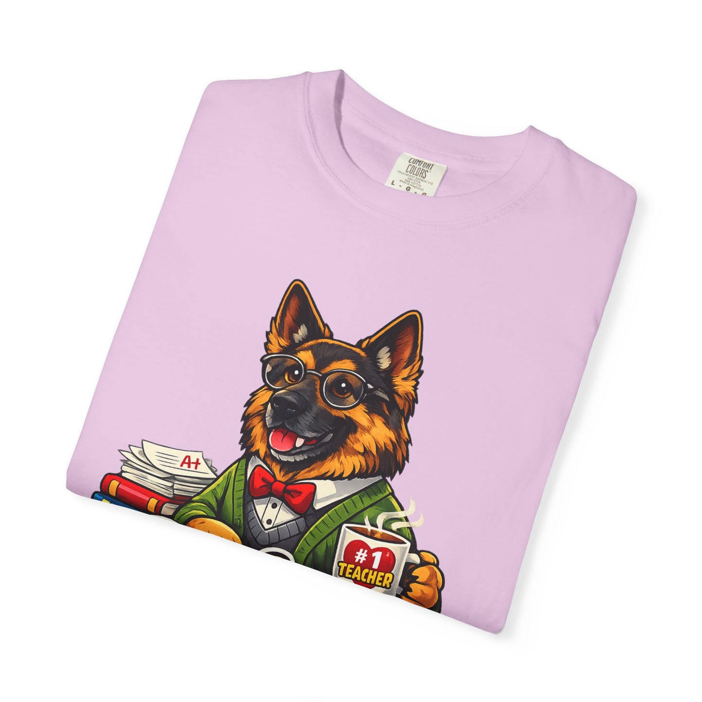 Pawfessor of Patience T-Shirt | German Shepherd Teacher Design
