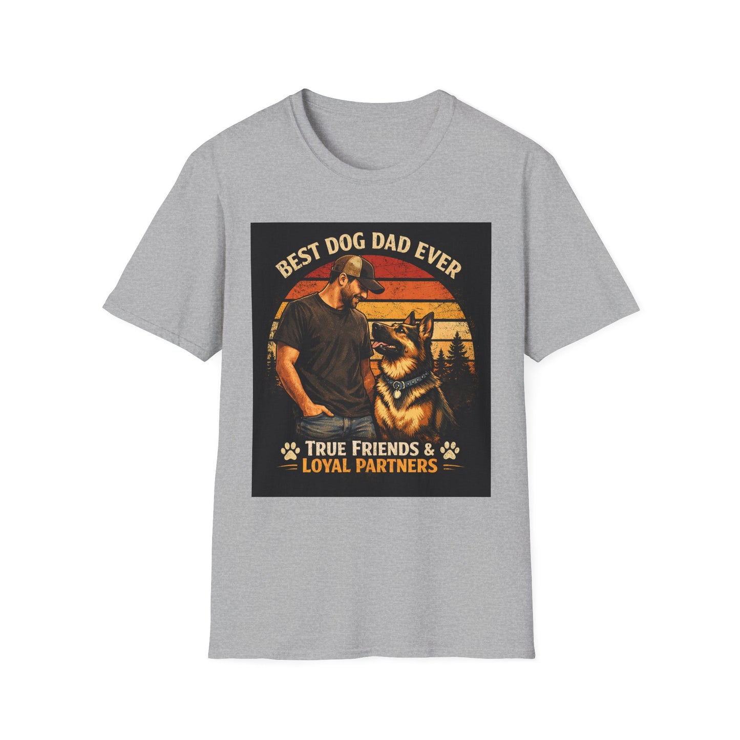 Best Dog Dad Ever T-Shirt | Dog Dad Shirt, German Shepherd Tee