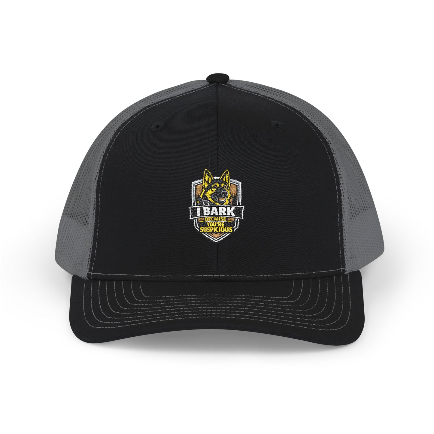 Trucker Cap – Yellow K9 Police Patch Snapback