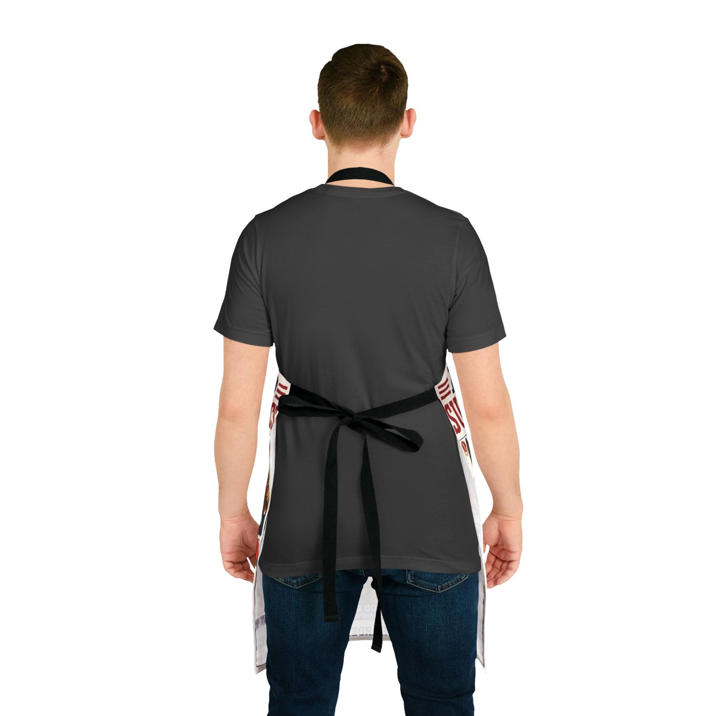 Apron — The Backyard Summer Olympics | Funny German Shepherd Dog Chef Apron