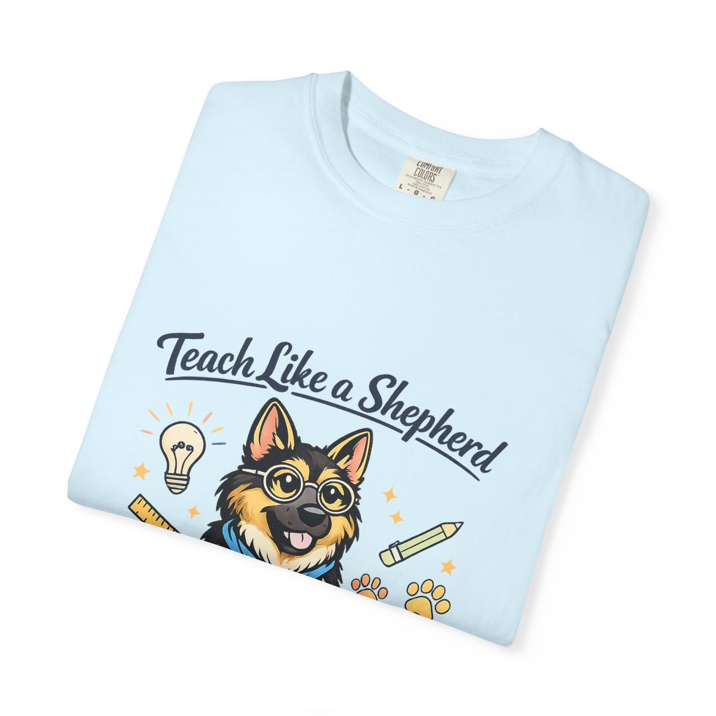 Teacher Life German Shepherd T‑Shirt – Funny Back to School Dog Lover Tee | Classroom Educator Gift | Bella Canvas 3001