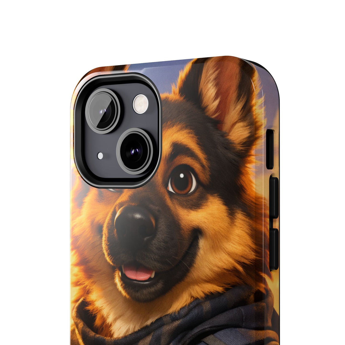 German Shepherd Tactical Hero Phone Case – Tough Protective Cover for iPhone & Samsung