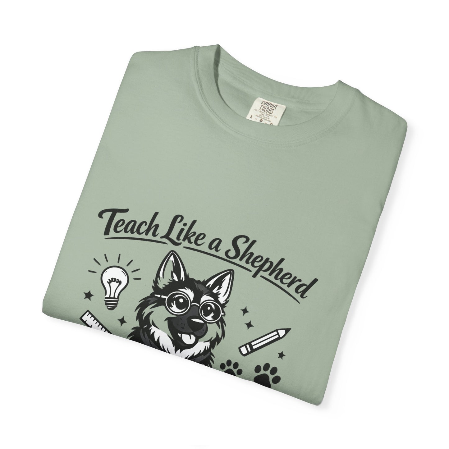 Teacher Life German Shepherd T‑Shirt – Funny Back to School Dog Lover Tee | Classroom Outfit | Gildan 64000