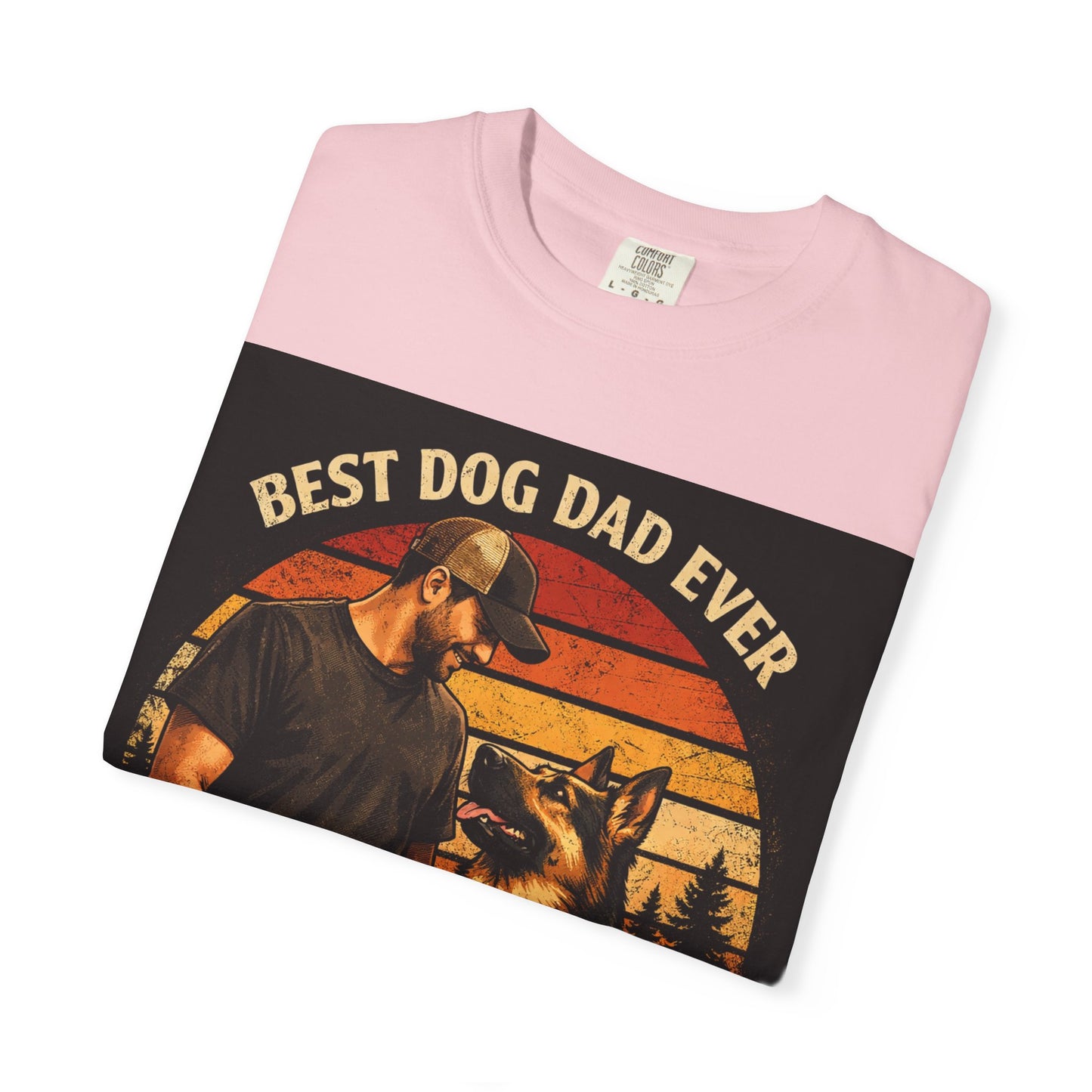 Best Dog Dad Ever T-shirt | True Friends & Loyal Partners graphic tee