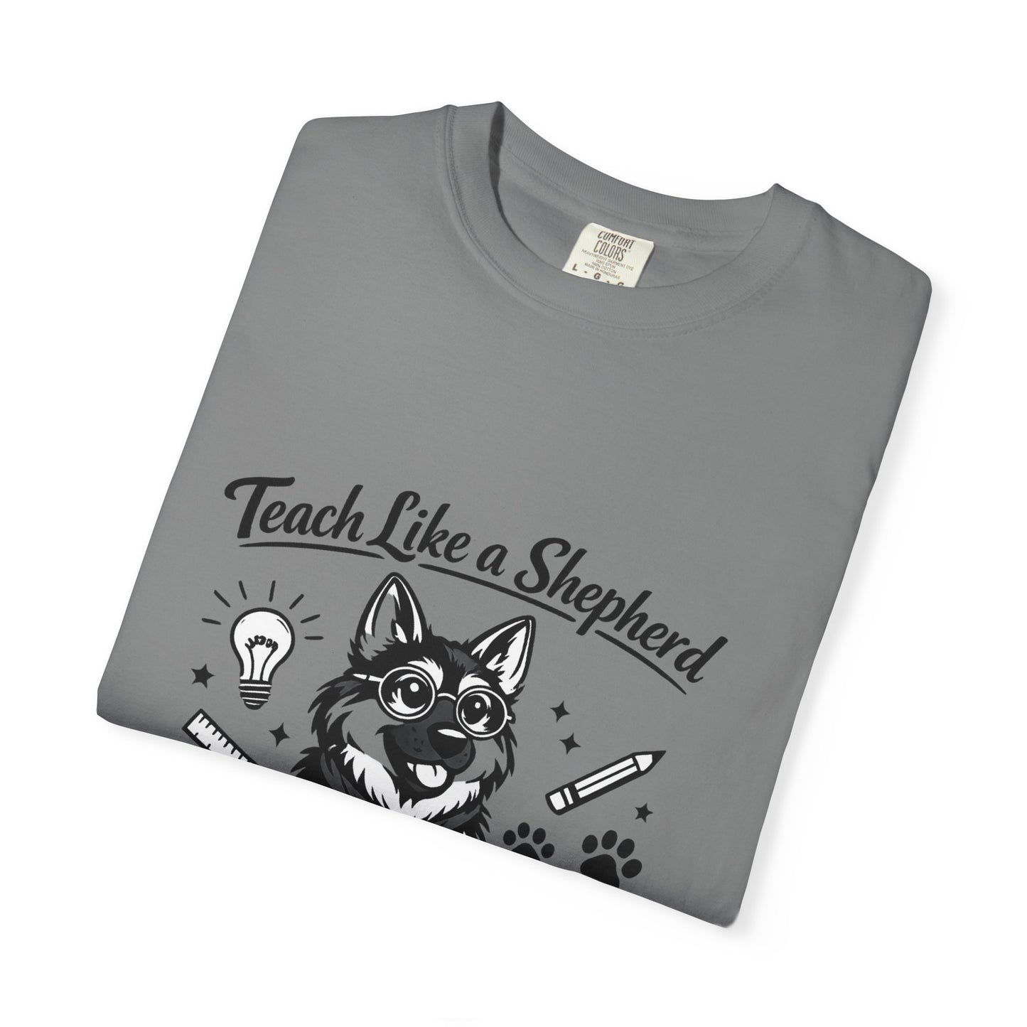 Teacher Life German Shepherd T‑Shirt – Funny Back to School Dog Lover Tee | Classroom Outfit | Gildan 64000