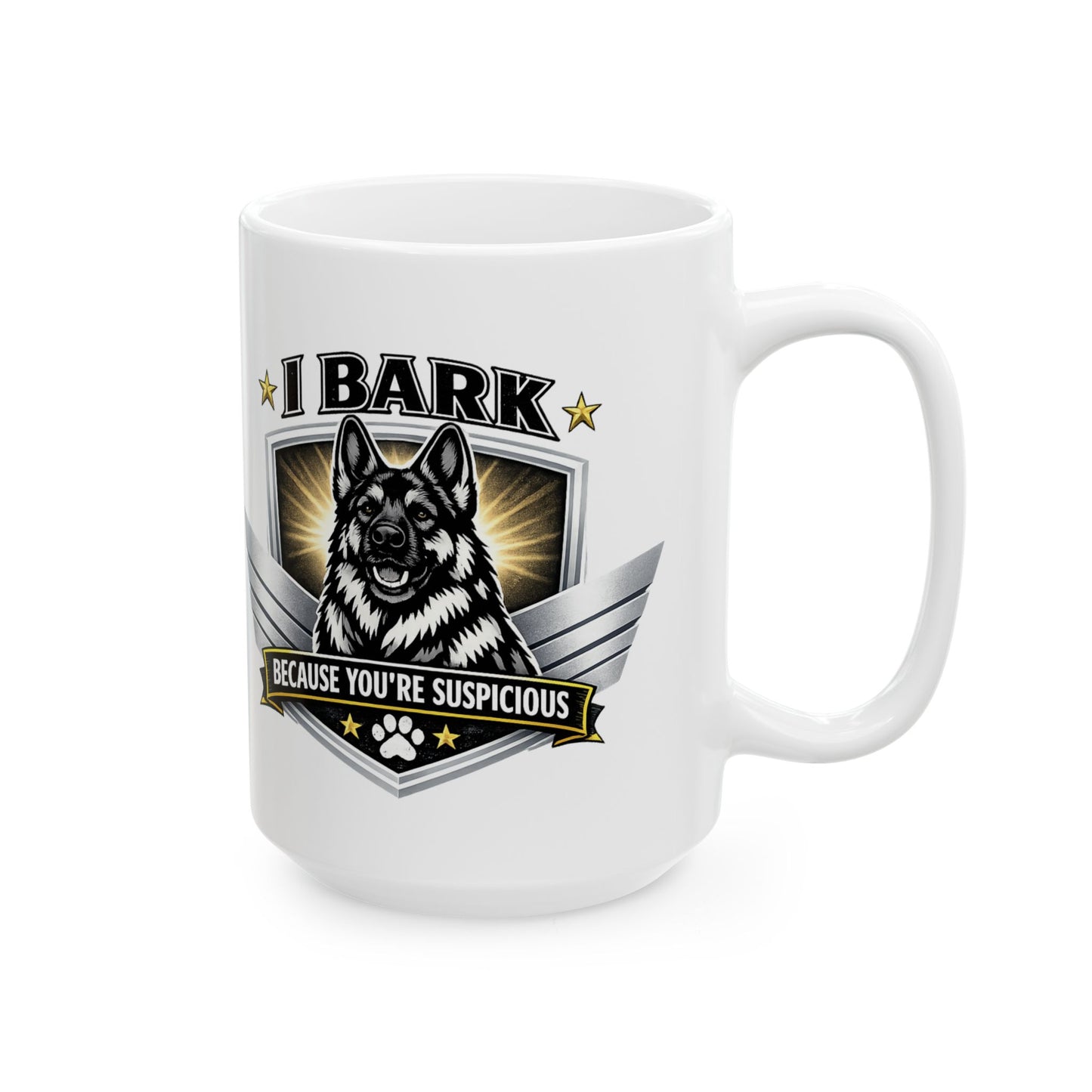 Veteran Ceramic Mug - "I Bear Arms Because I Care" Patriotic Military Coffee Cup