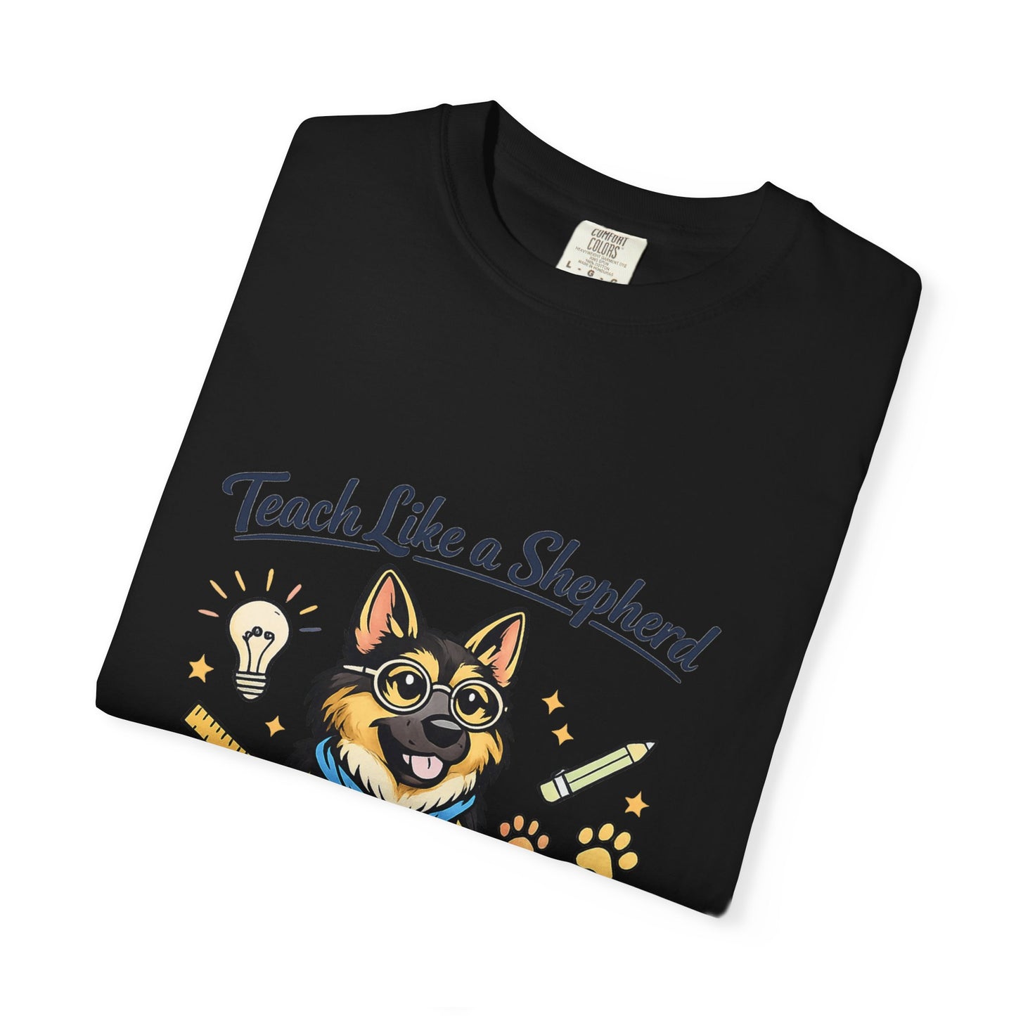 Teacher Life German Shepherd T‑Shirt – Funny Back to School Dog Lover Tee | Classroom Educator Gift | Bella Canvas 3001