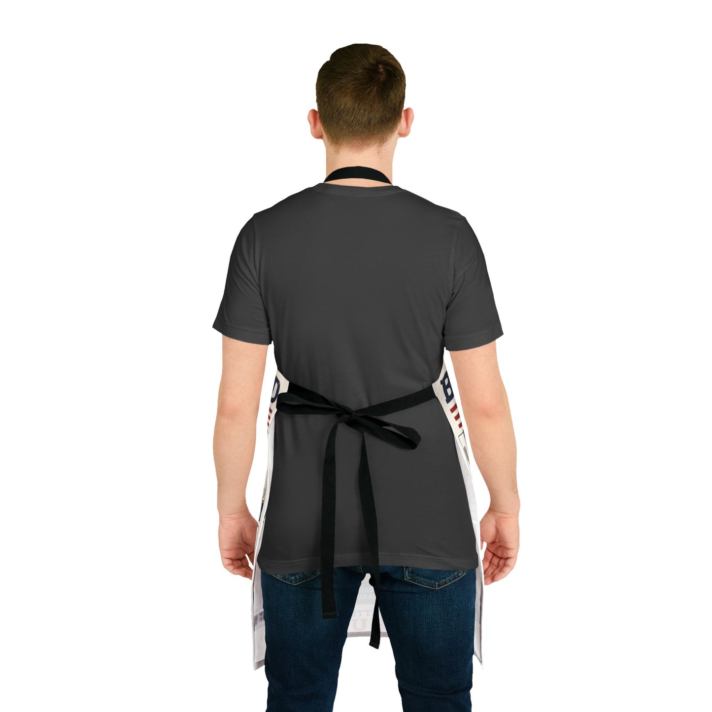 Backyard Crew Apron — Patriotic BBQ German Shepherd Grill Master Apron