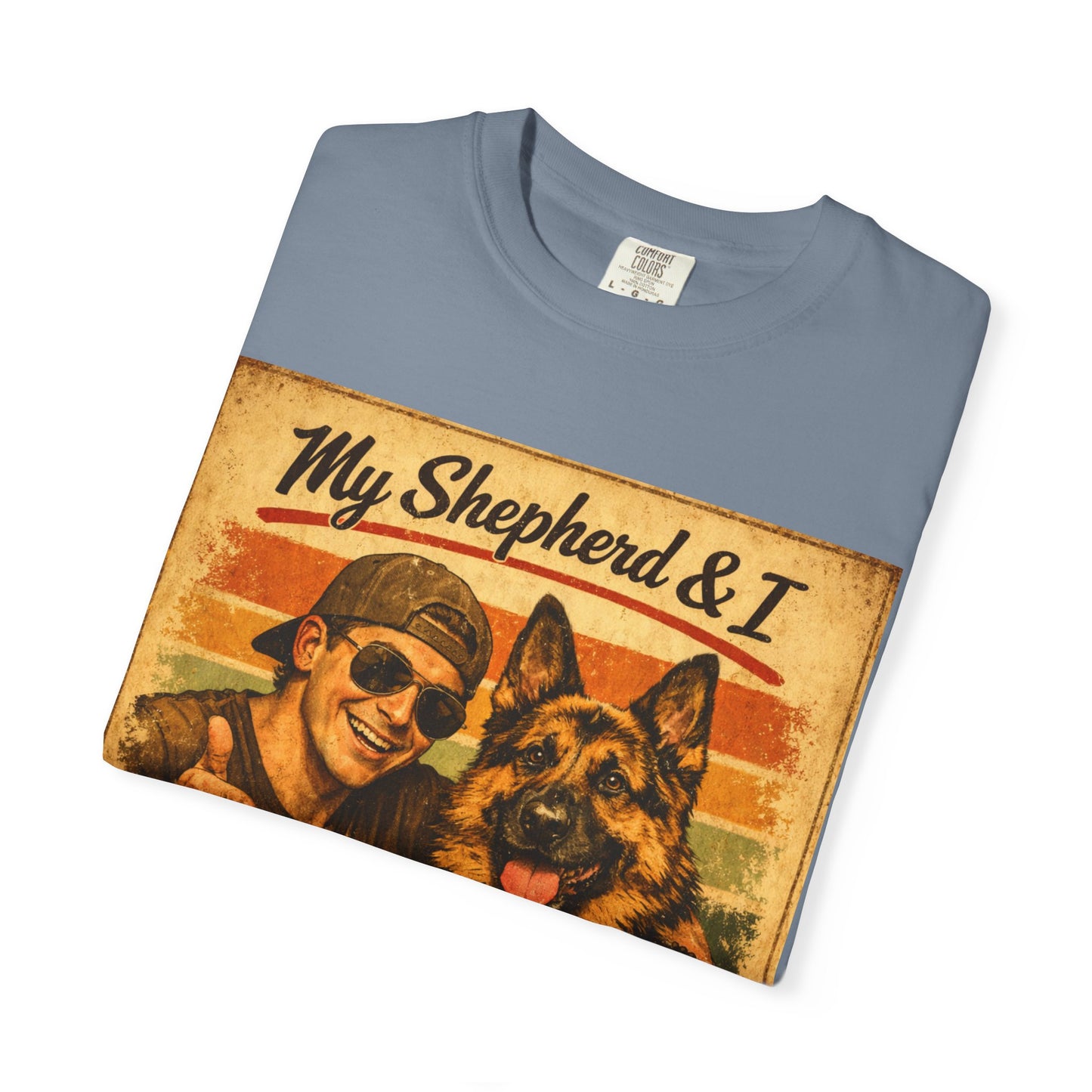 My Shepherd & I Partners in Crime T-Shirt | German Shepherd Dog Tee