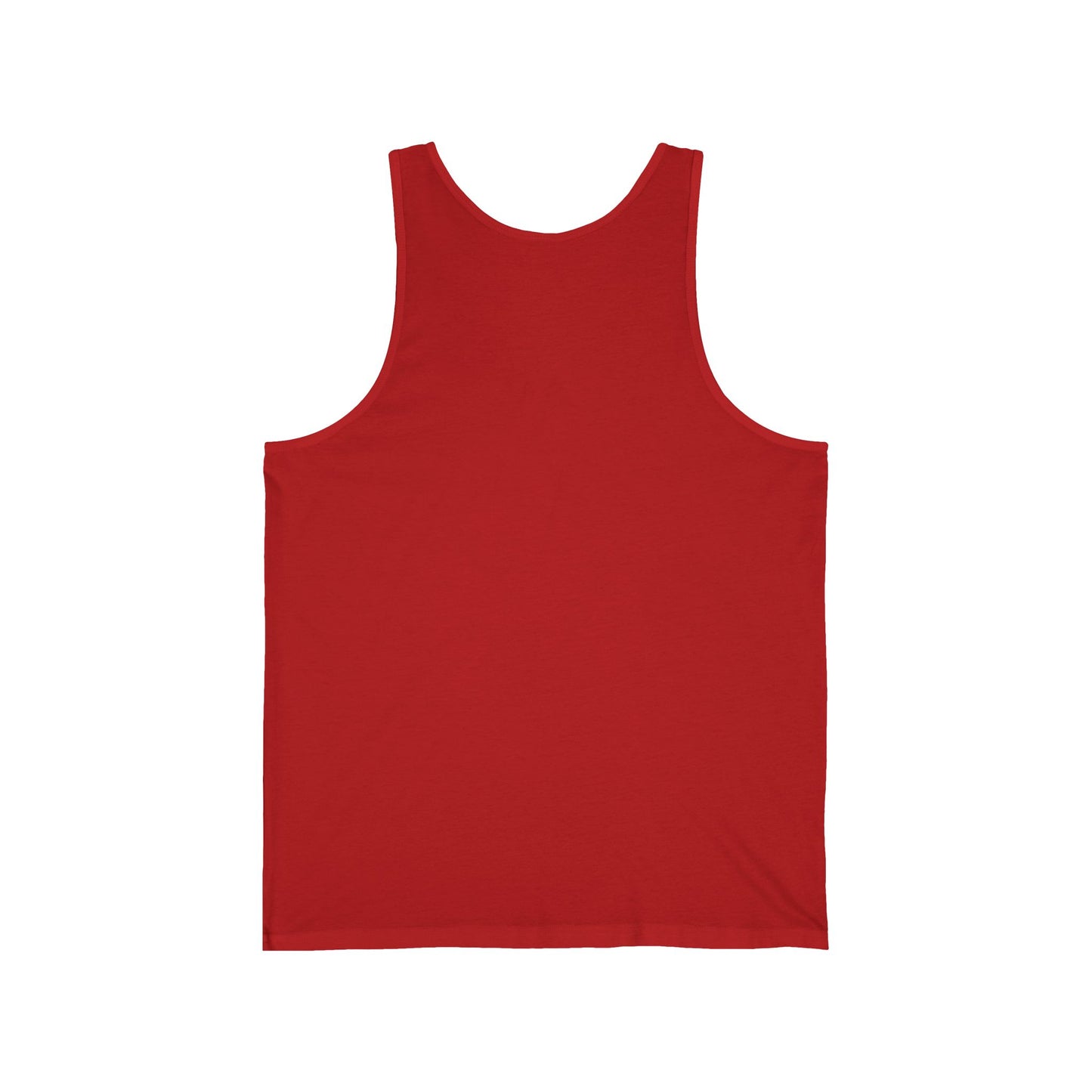 Red, White & Woof! Dog Face with American Flag Tank