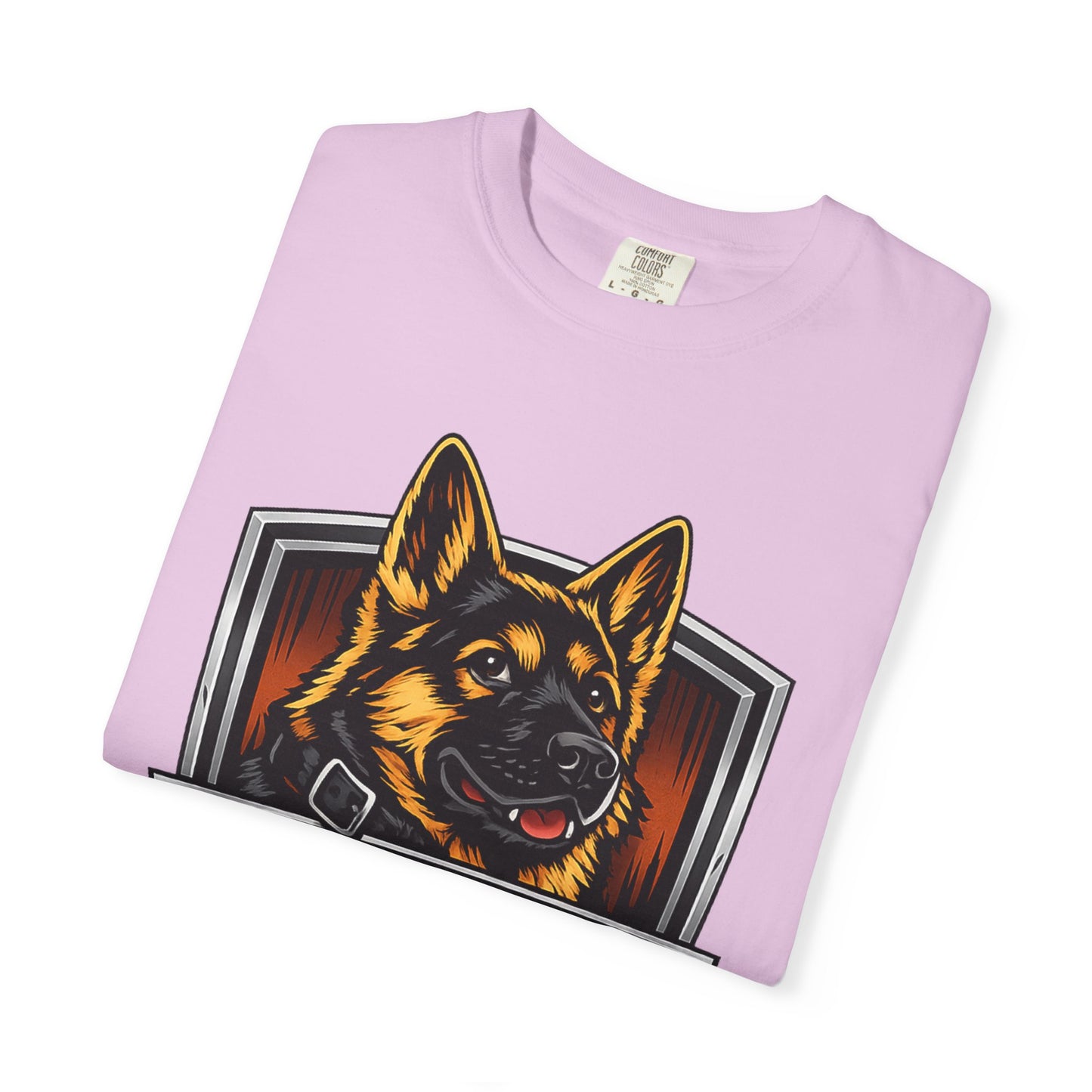Dog Lover T‑Shirt — “I Bark Because You’re Suspicious” German Shepherd Tee