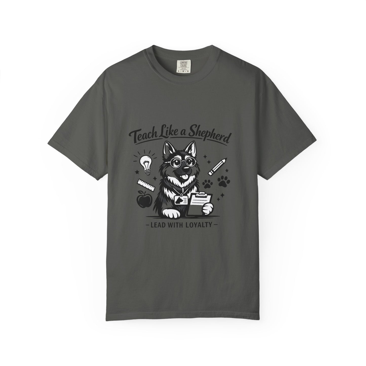 Teacher Life German Shepherd T‑Shirt – Funny Back to School Dog Lover Tee | Classroom Outfit | Gildan 64000