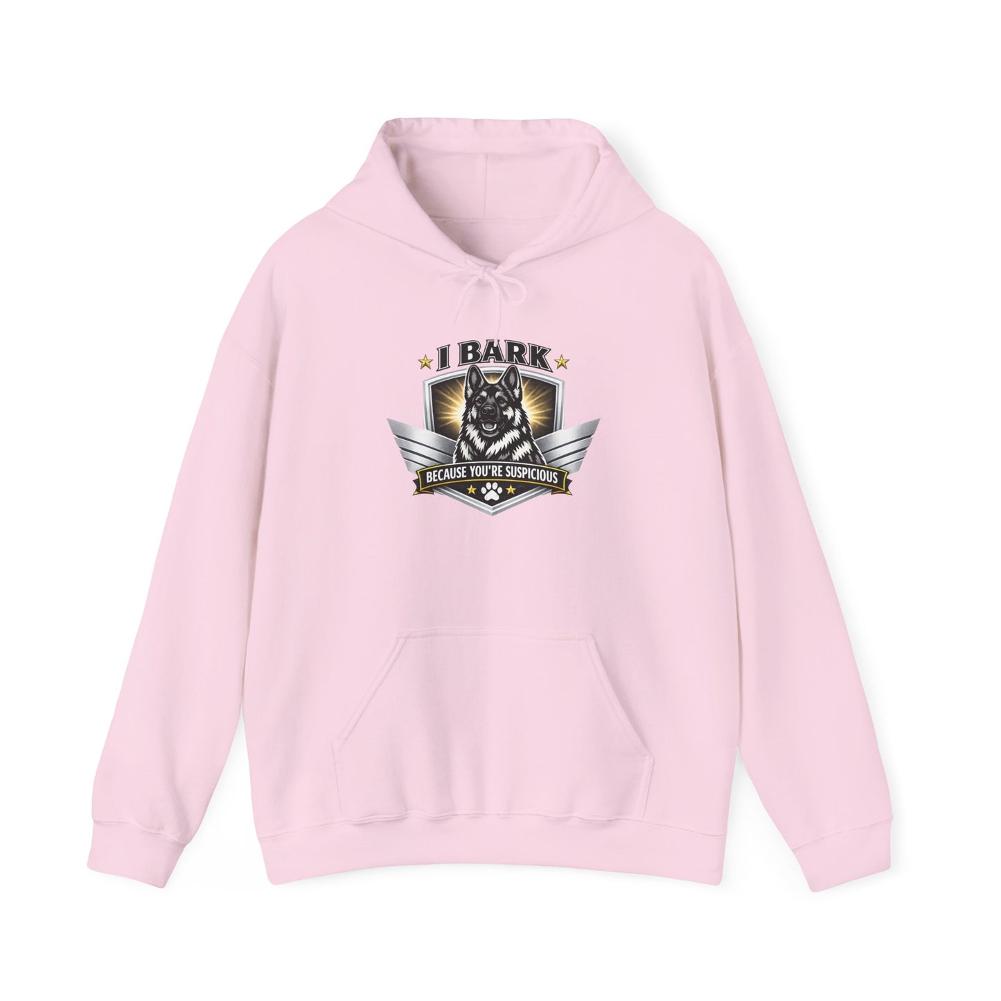 Dog Dad Hoodie - "I Bark Because You Snore" Graphic Pullover for Pet Lovers