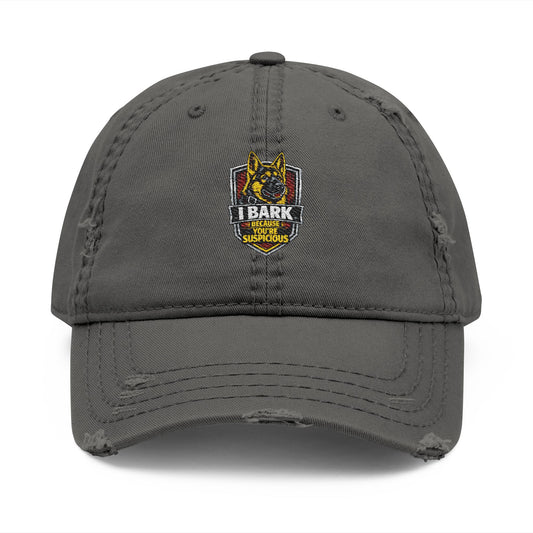 Tactical K9 Embroidered Dad Hat – Distressed Vintage Logo Cap