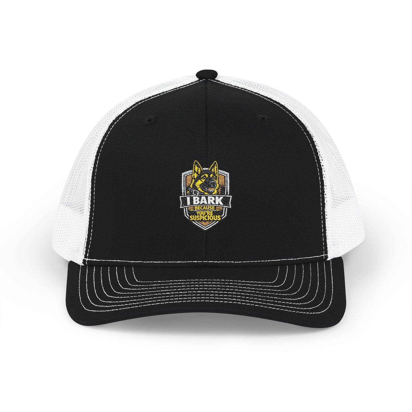 Trucker Cap – Yellow K9 Police Patch Snapback