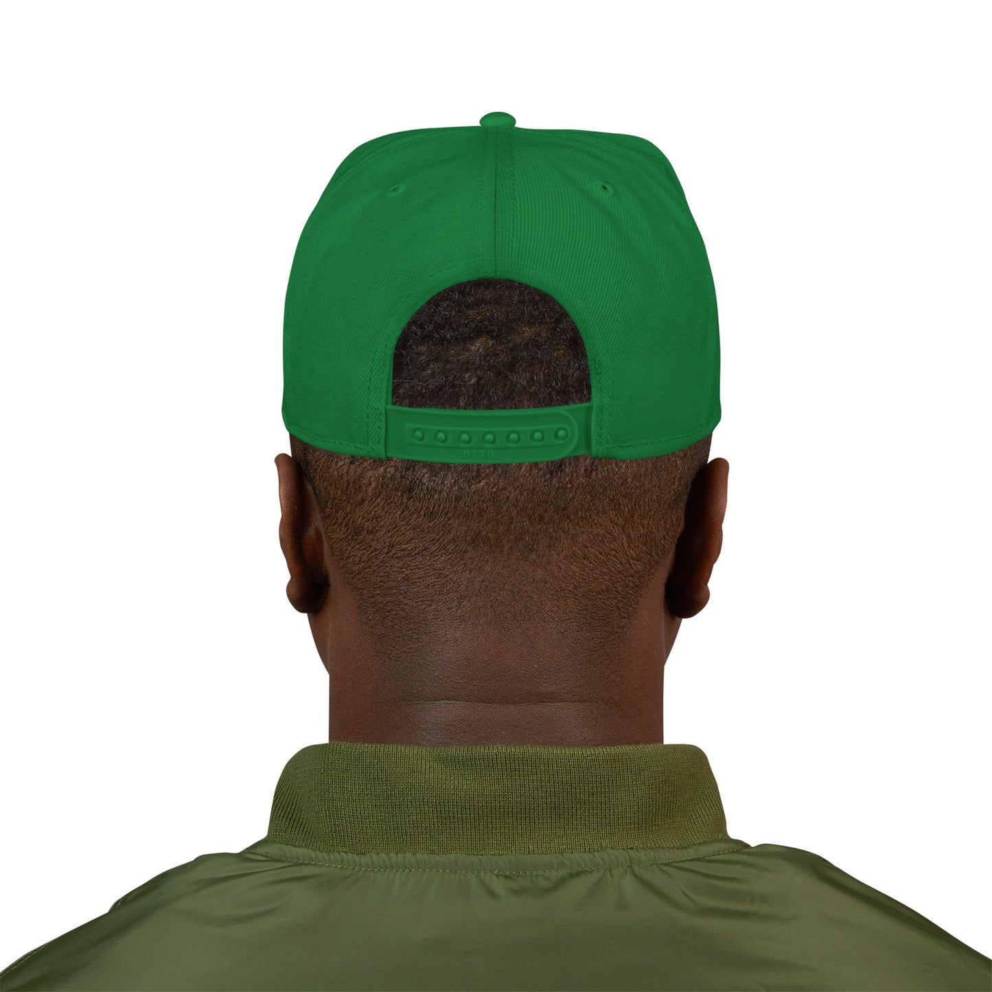 Embroidered Crown Skull Snapback Hat — Streetwear Baseball Cap with Gold Accent