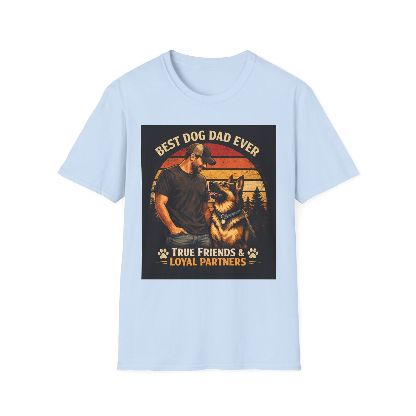 Best Dog Dad Ever T-Shirt | Dog Dad Shirt, German Shepherd Tee