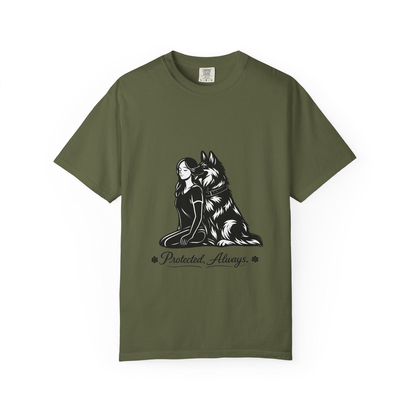 Protected, Always T-Shirt | German Shepherd Guardian Shirt