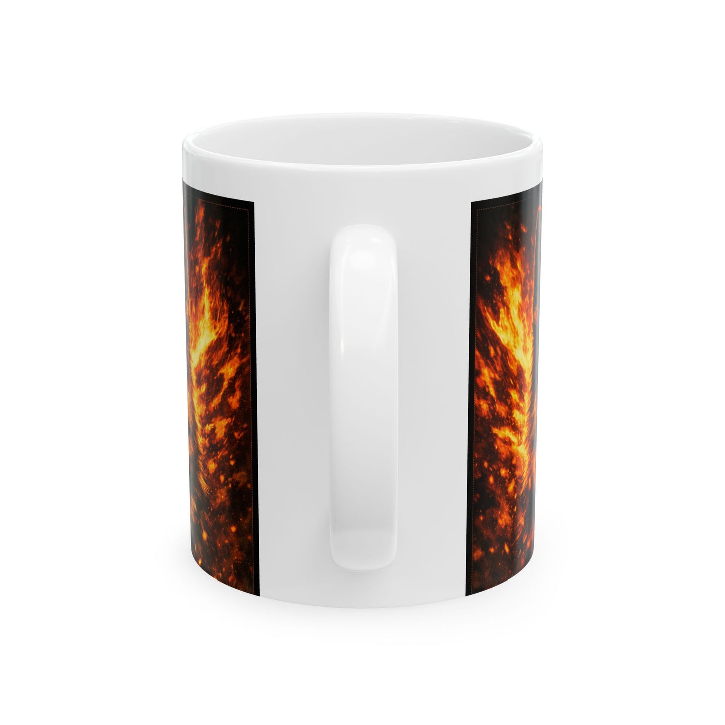 Fiery Shepherd Face Mug | Ceramic Coffee Tea Cup
