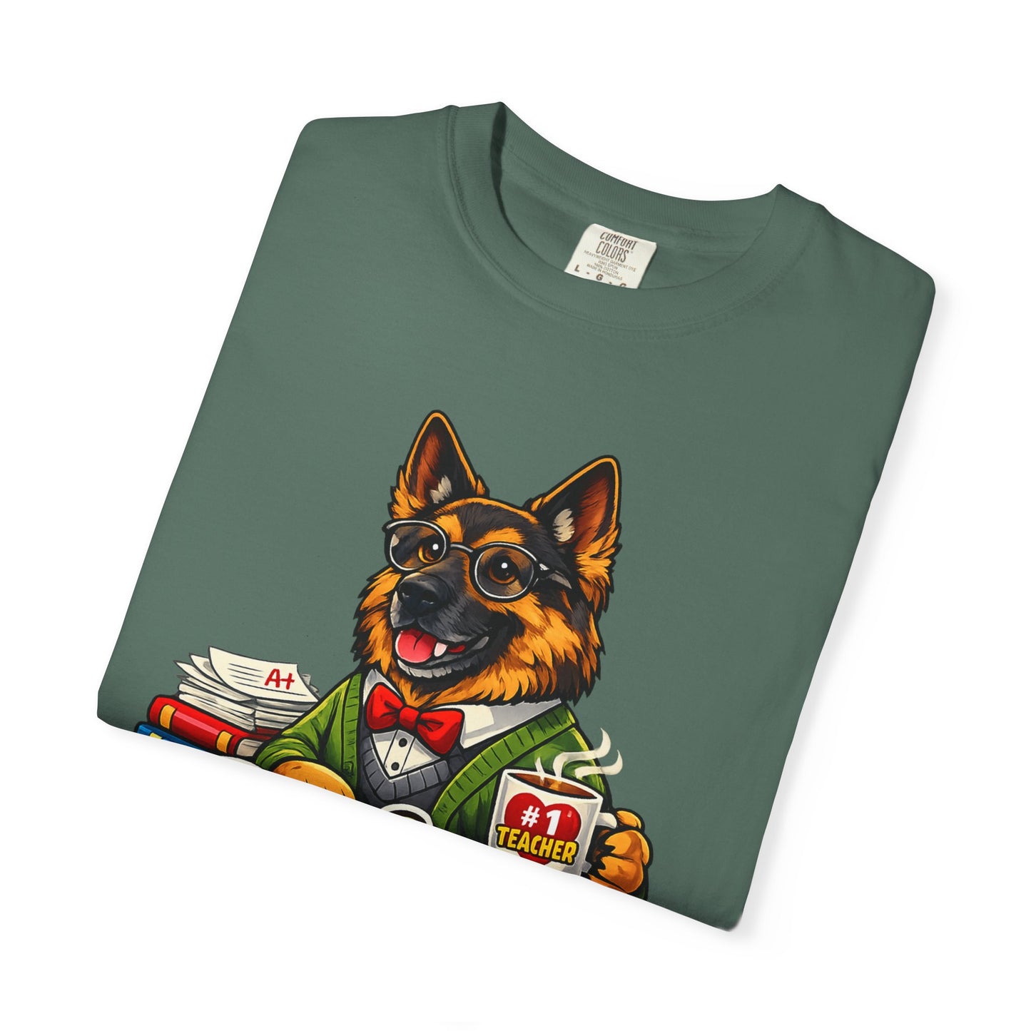 Pawfessor of Patience T-Shirt | German Shepherd Teacher Design