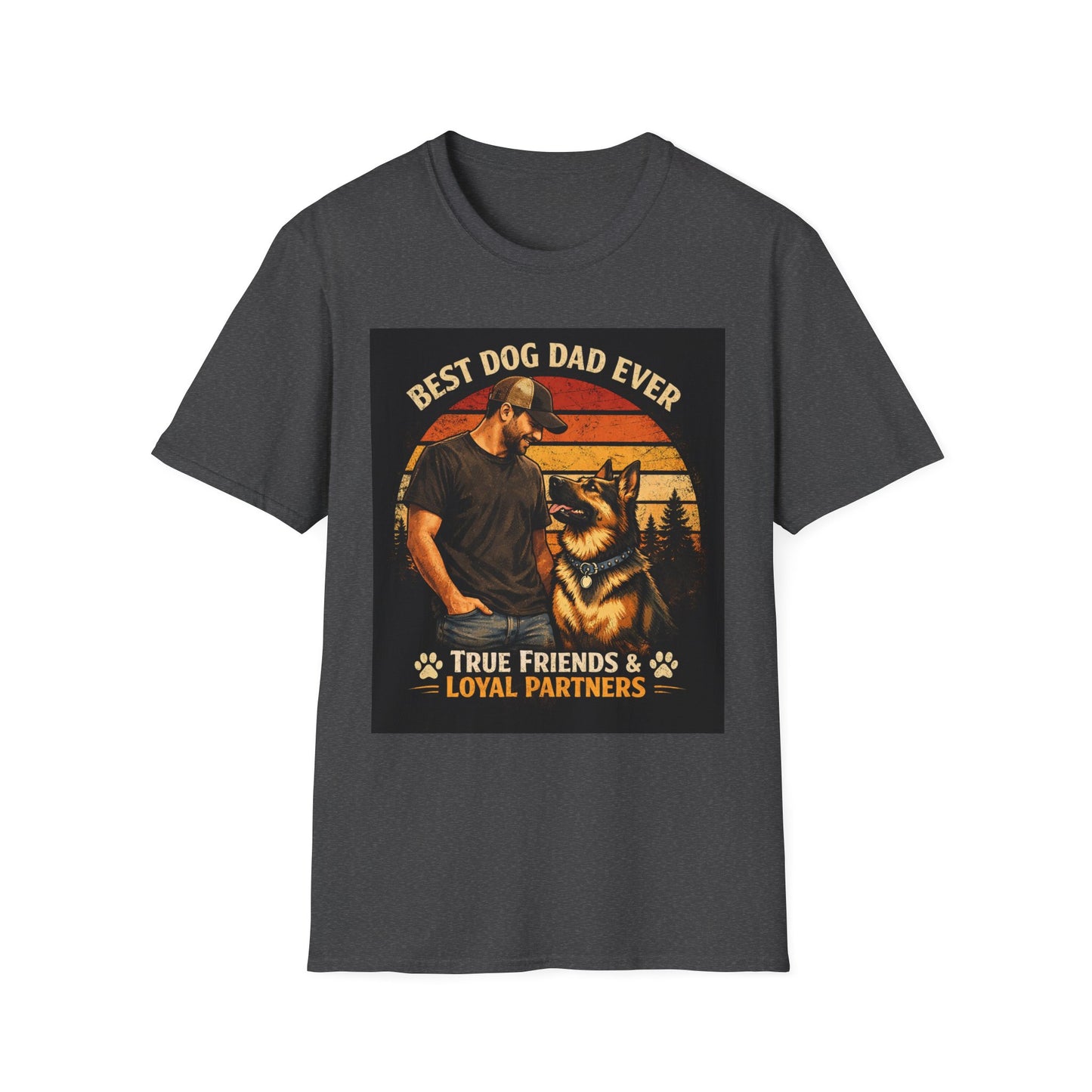 Best Dog Dad Ever T-Shirt | Dog Dad Shirt, German Shepherd Tee
