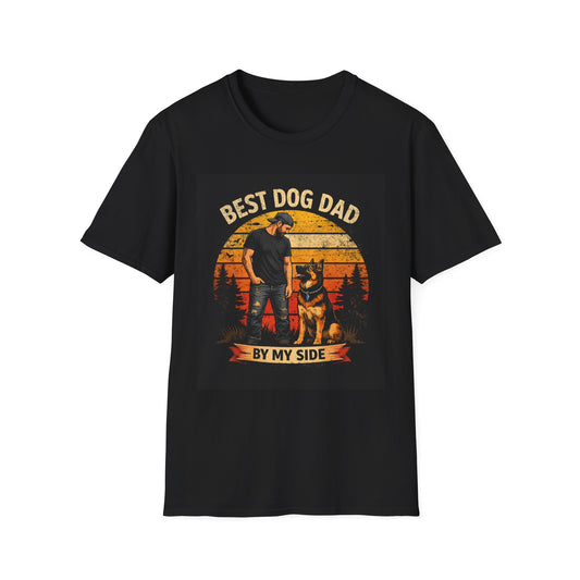 Best Dog Dad German Shepherd T-Shirt | Dog Dad Shirt | Gift for German Shepherd Owners