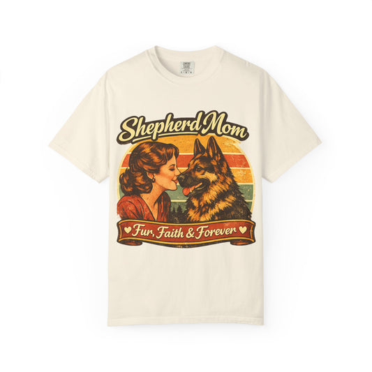 Shepherd Mom German Shepherd T-Shirt | Dog Mom Shirt | Gift for German Shepherd Owners