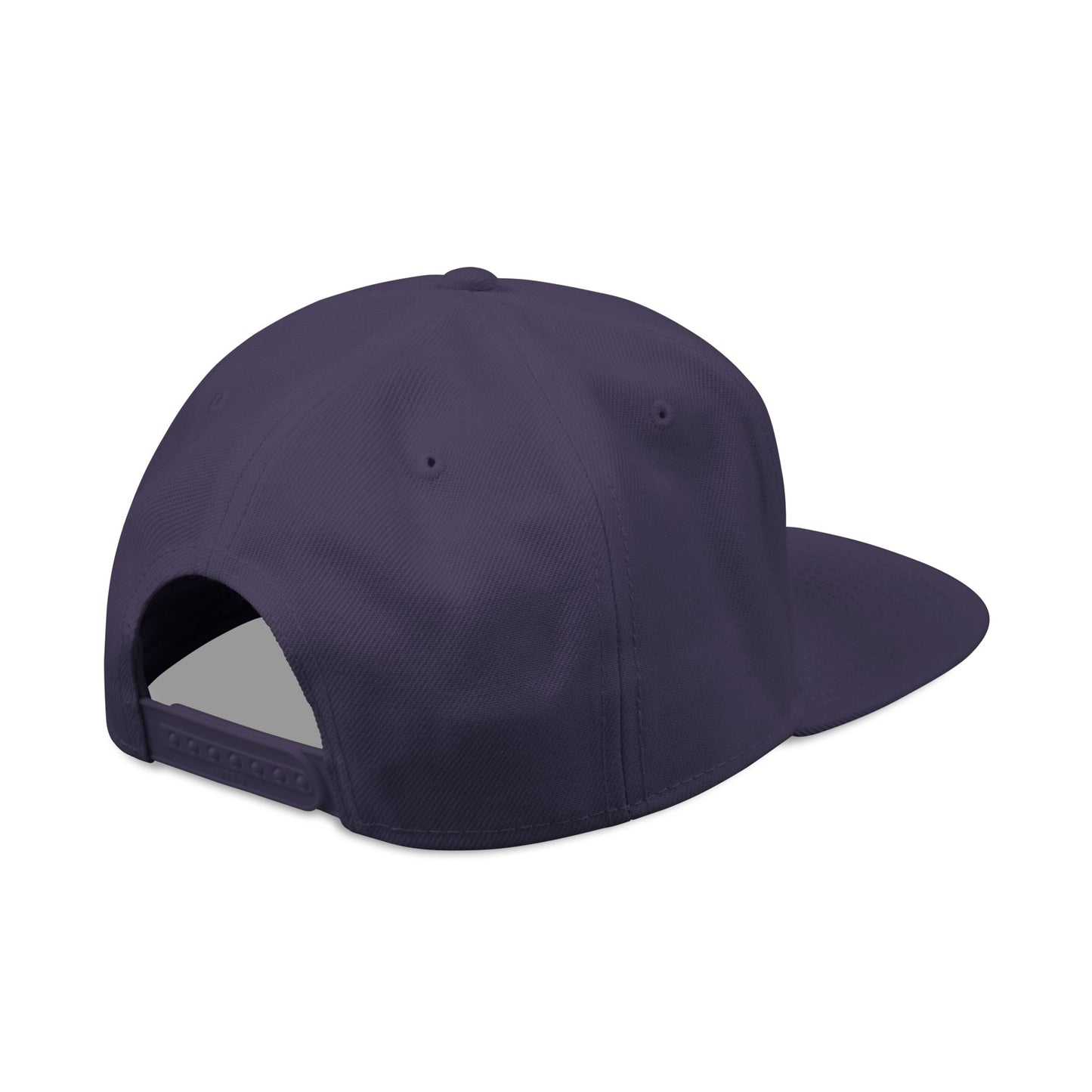 Embroidered Crown Skull Snapback Hat — Streetwear Baseball Cap with Gold Accent