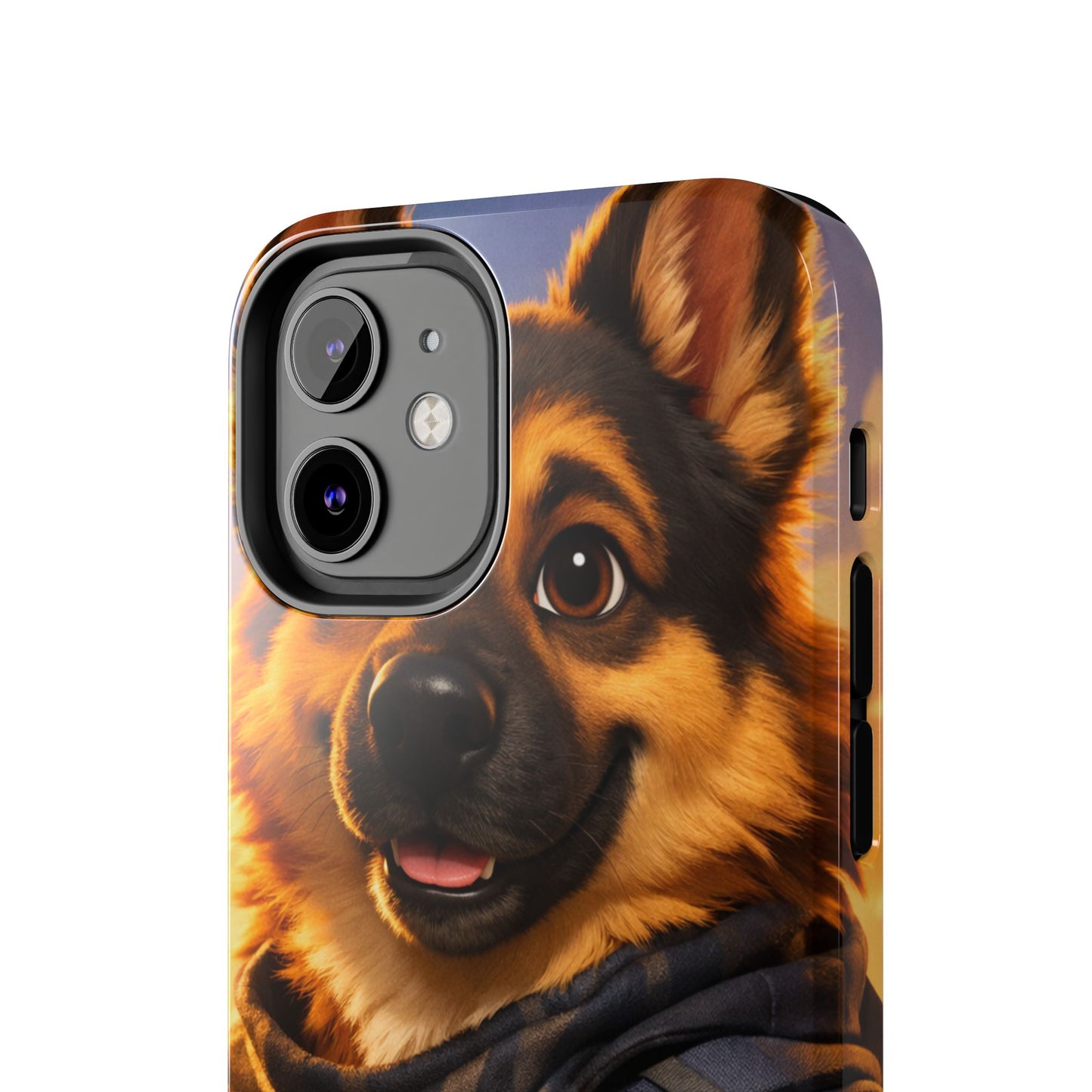 German Shepherd Tactical Hero Phone Case – Tough Protective Cover for iPhone & Samsung
