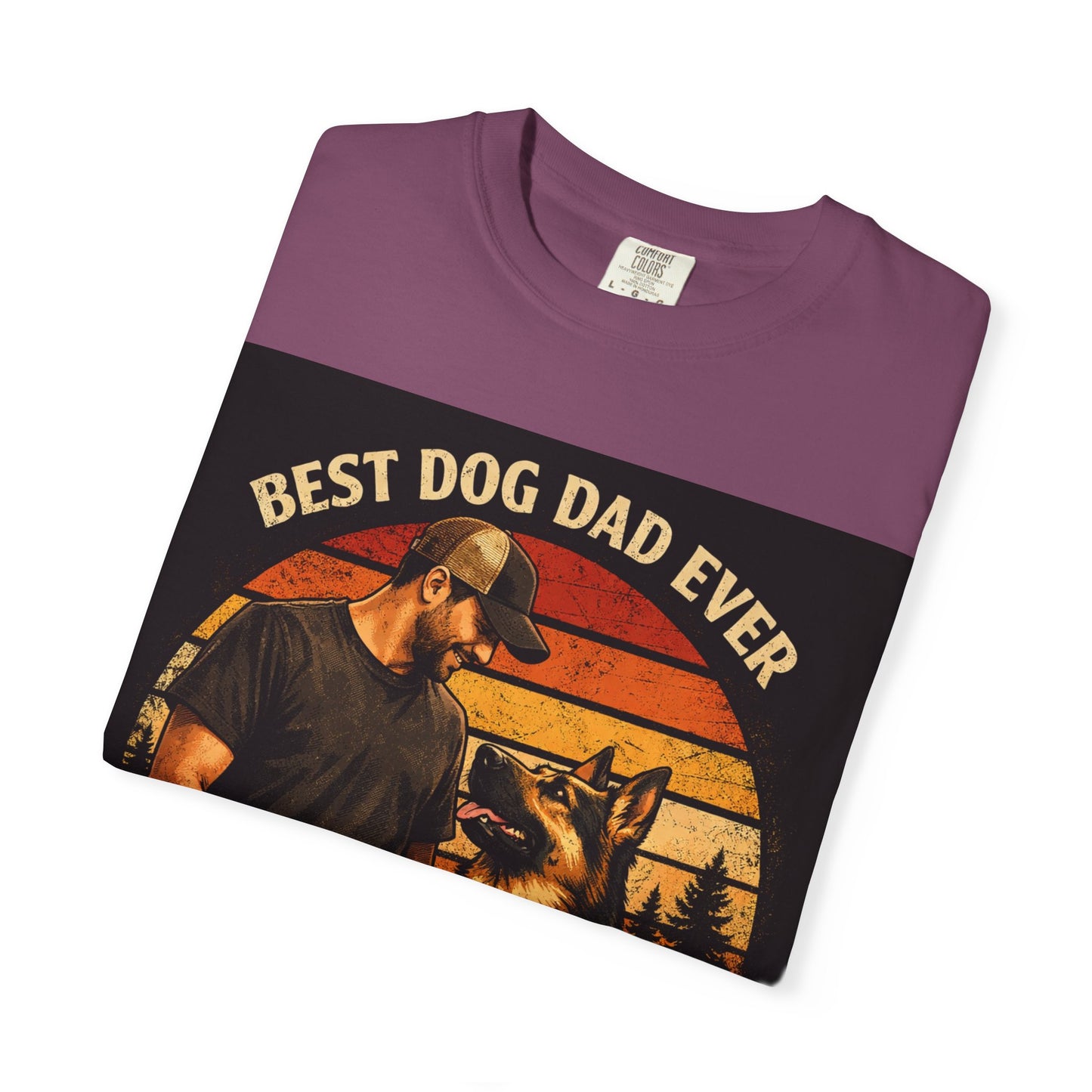 Best Dog Dad Ever T-shirt | True Friends & Loyal Partners graphic tee