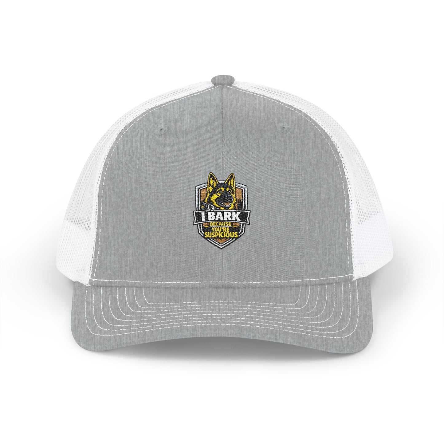 Trucker Cap – Yellow K9 Police Patch Snapback