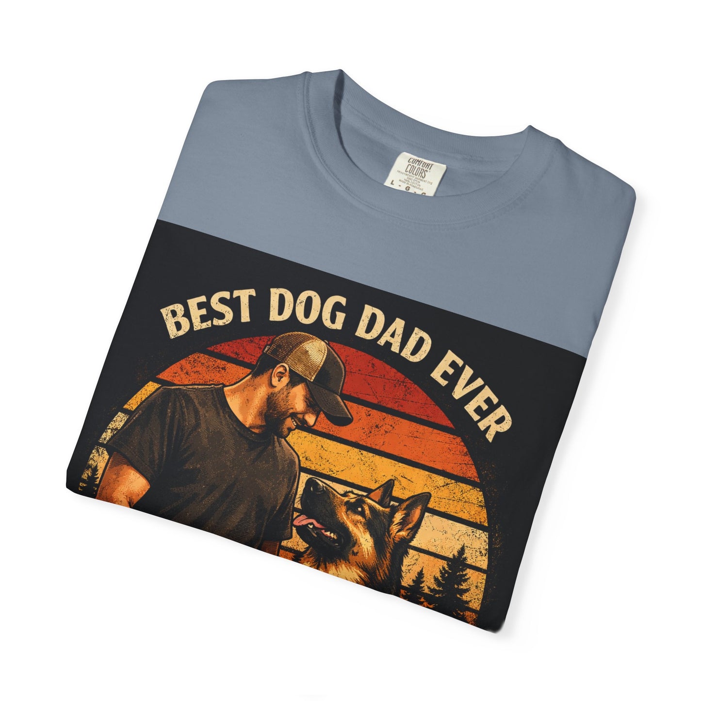 Best Dog Dad Ever T-shirt | True Friends & Loyal Partners graphic tee