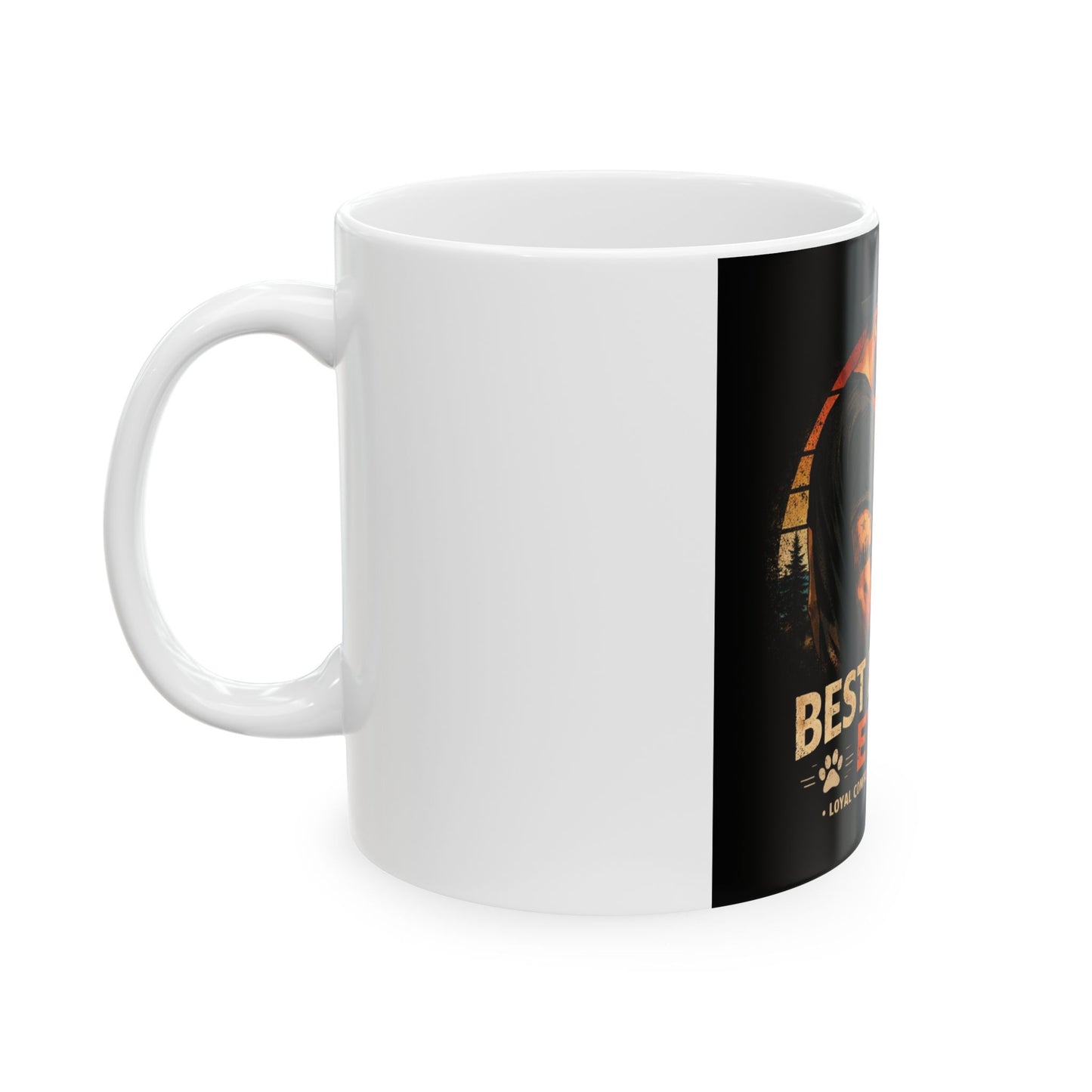 Best Dog Dad Ever Mug | German Shepherd Coffee Cup, Dog Lover Ceramic Mug