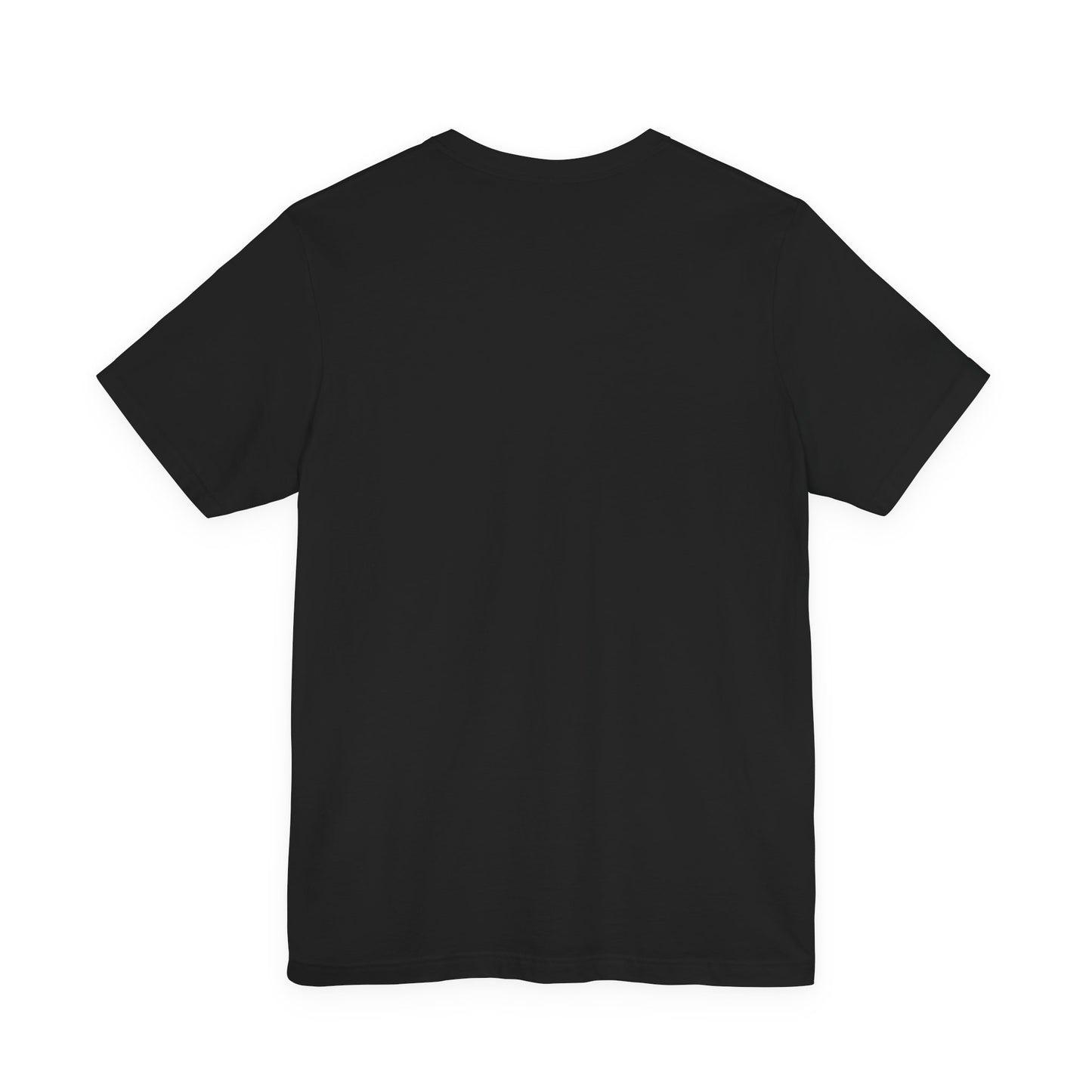Dog Lover T‑Shirt — "I Am Here Because He Exists" Graphic Tee (Man & German Shepherd)