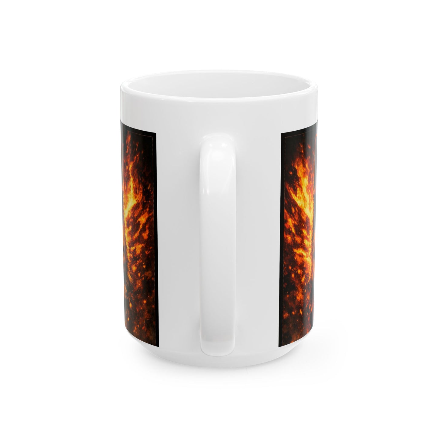 Fiery Shepherd Face Mug | Ceramic Coffee Tea Cup